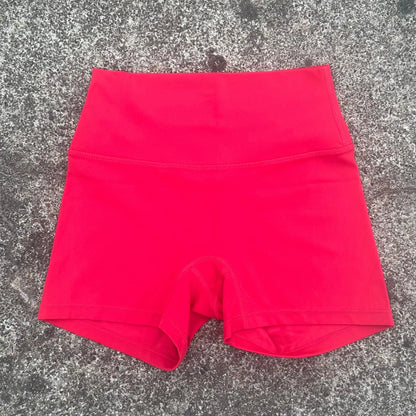 Women's High Waist Squat Proof Yoga Shorts