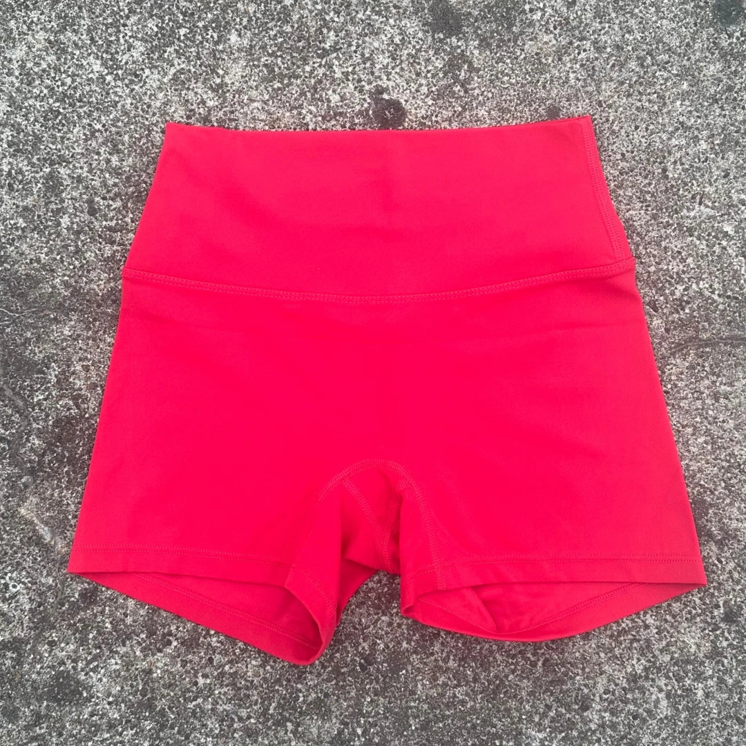 Women's High Waist Squat Proof Yoga Shorts