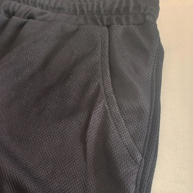 Men's Breathable Mesh Fitness Running Shorts