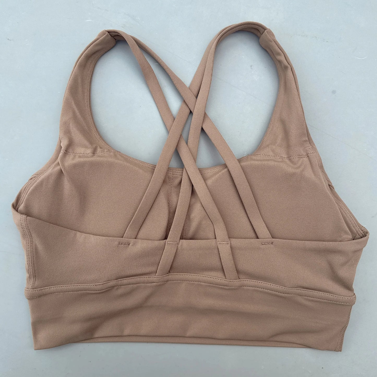 Women's Cross Back Padded High Support Sports Bra