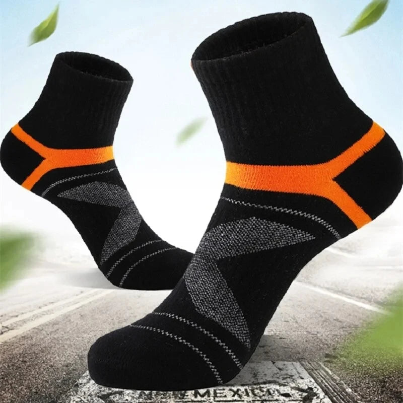 3 Pairs Men's Breathable Sports Running Socks
