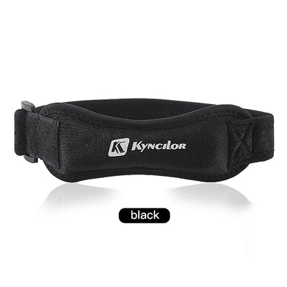 Adjustable Patella Knee Support Strap with Silicone Pad