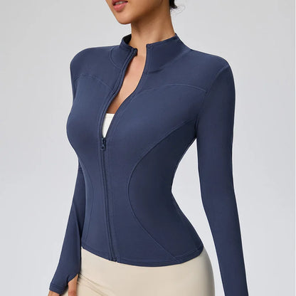 Women’s Quick Dry Athletic Jacket for Pilates & Running