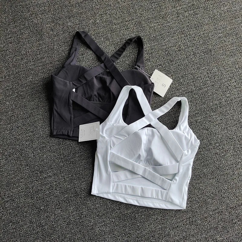 Women's Breathable Push Up Yoga Sports Bra