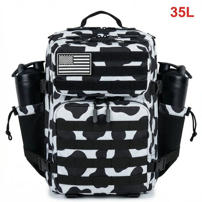 35L MOLLE Tactical Hiking Backpack with Dual Bottle Holders