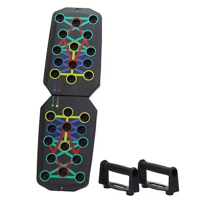 Foldable Multifunctional Push Up Board with Handles