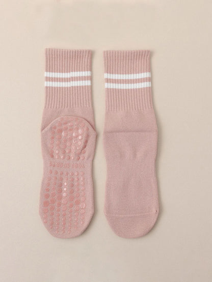 4 Pairs Women's Non Slip Yoga Pilates Socks