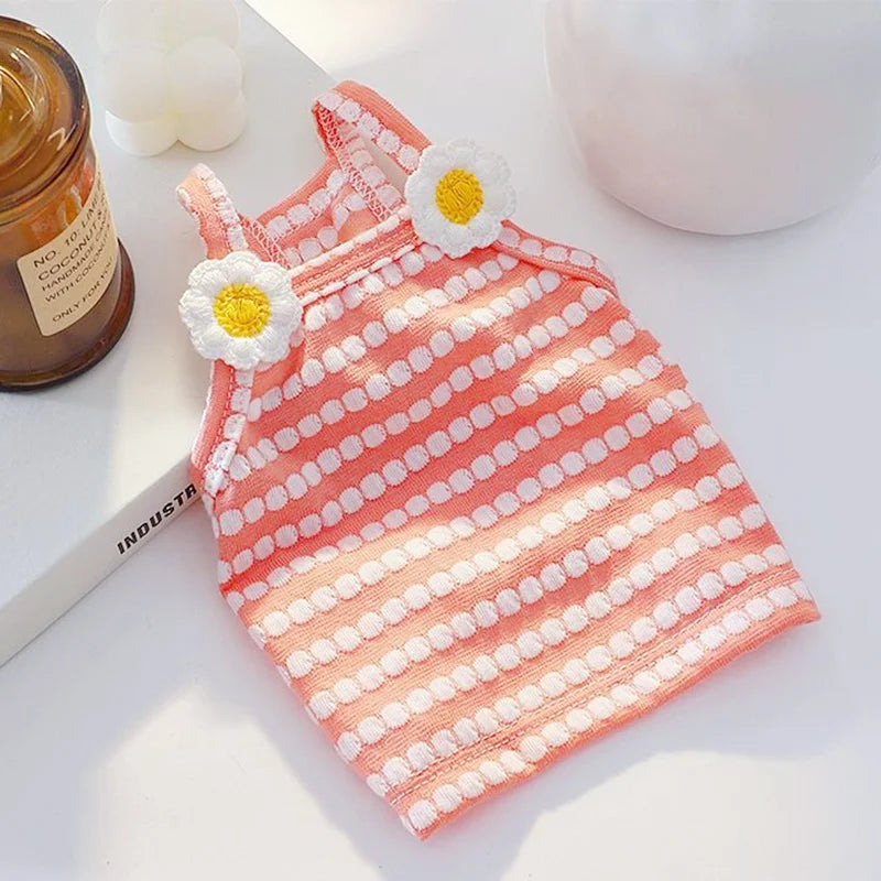 Breathable Summer Suspender Vest for Small Dogs & Cats