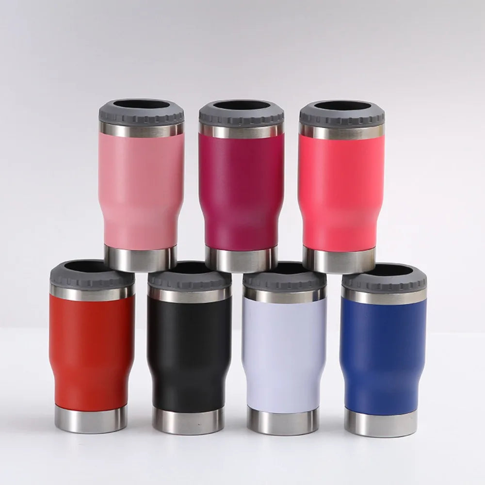 14 Oz Stainless Steel Insulated Beer Mug with Bottle Opener