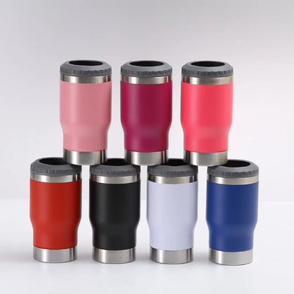 14 Oz Stainless Steel Insulated Beer Mug with Bottle Opener