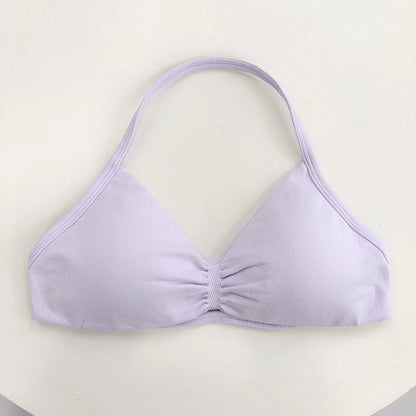 Women's High Support Lace Up Sports Bra