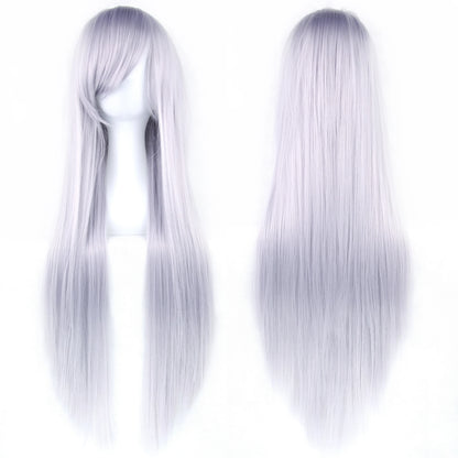Soowee 80cm Long Synthetic Straight Cosplay Wig