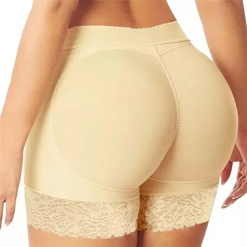 Women's High Waist Padded Butt Lifter Shapewear Panty