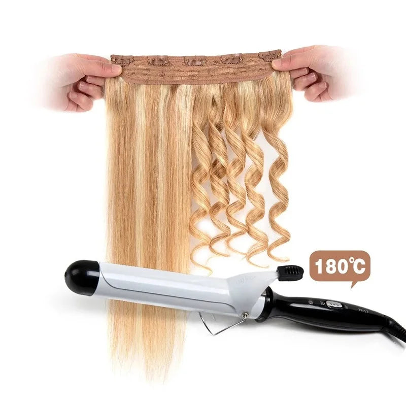 Women's 24 Inch 5 Clip Straight Synthetic Hair Extension