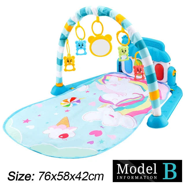 Baby Musical Piano Activity Gym Play Mat