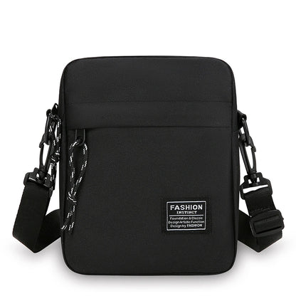 Men’s Oxford Cloth Crossbody Satchel Bag Small Casual Shoulder Bag