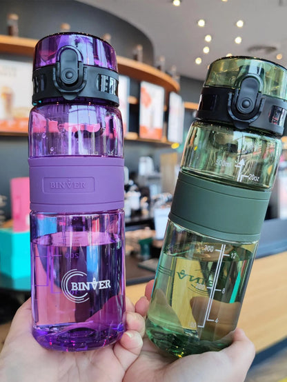 500ml Leak Proof Sports Water Bottle with Tea Filter