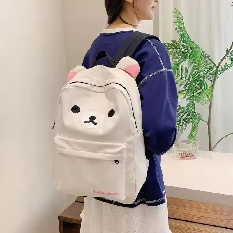 Rilakkuma Korilakkuma Waterproof Nylon Backpack