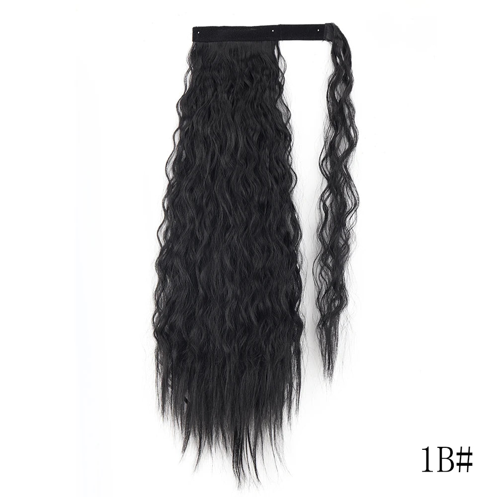 Long Straight Wrap Around Ponytail Hair Extension