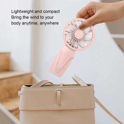 Portable USB Rechargeable Mini Handheld Fan Lightweight Pocket Fan