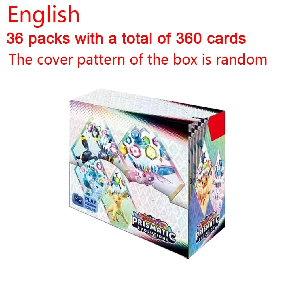 360 Piece Pokémon Prismatic Evolutions Scarlet and Violet 151 Card Set