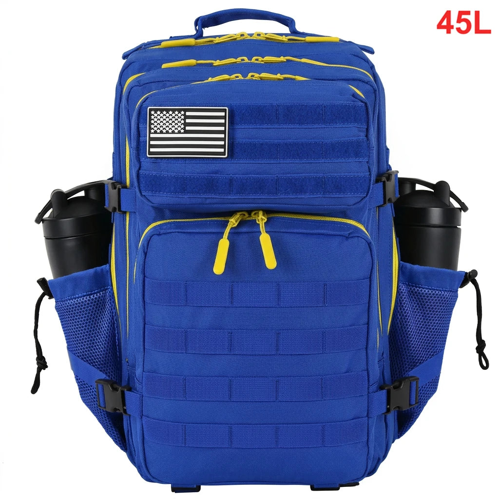 45L Waterproof Tactical Hiking and Travel Backpack