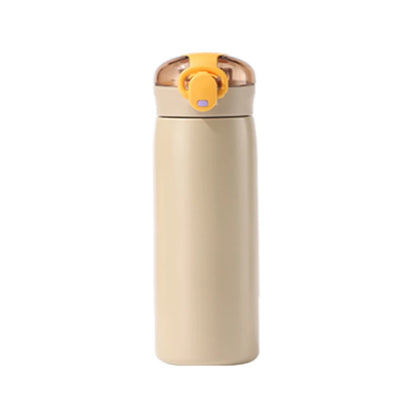 320ml or 460ml Kids Stainless Steel Thermos Bottle with Straw