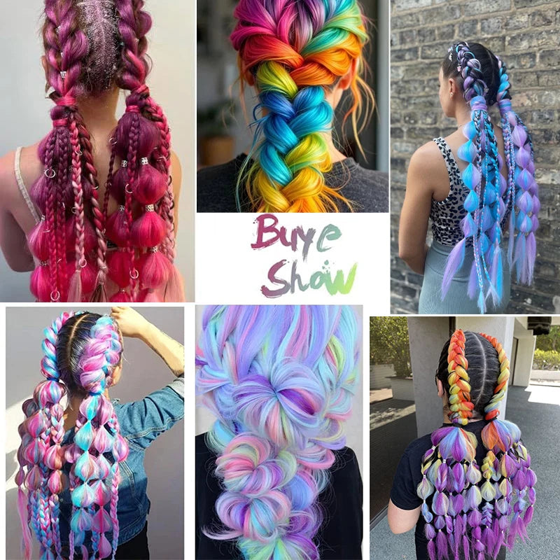 24 Inch Pre Stretched Yaki Braiding Hair Extension