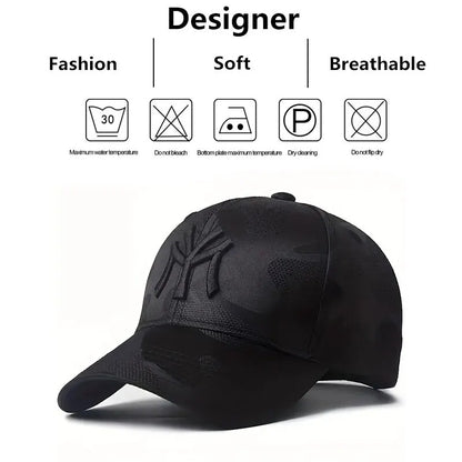 Adjustable Camouflage Embroidered Baseball Cap
