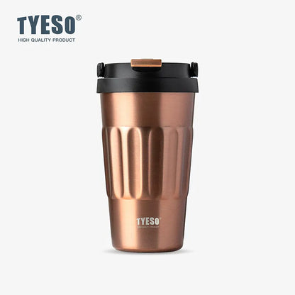 Tyeso 400ml or 500ml Stainless Steel Insulated Travel Mug