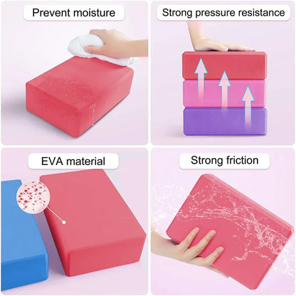 EVA Yoga Block for Pilates and Fitness Training