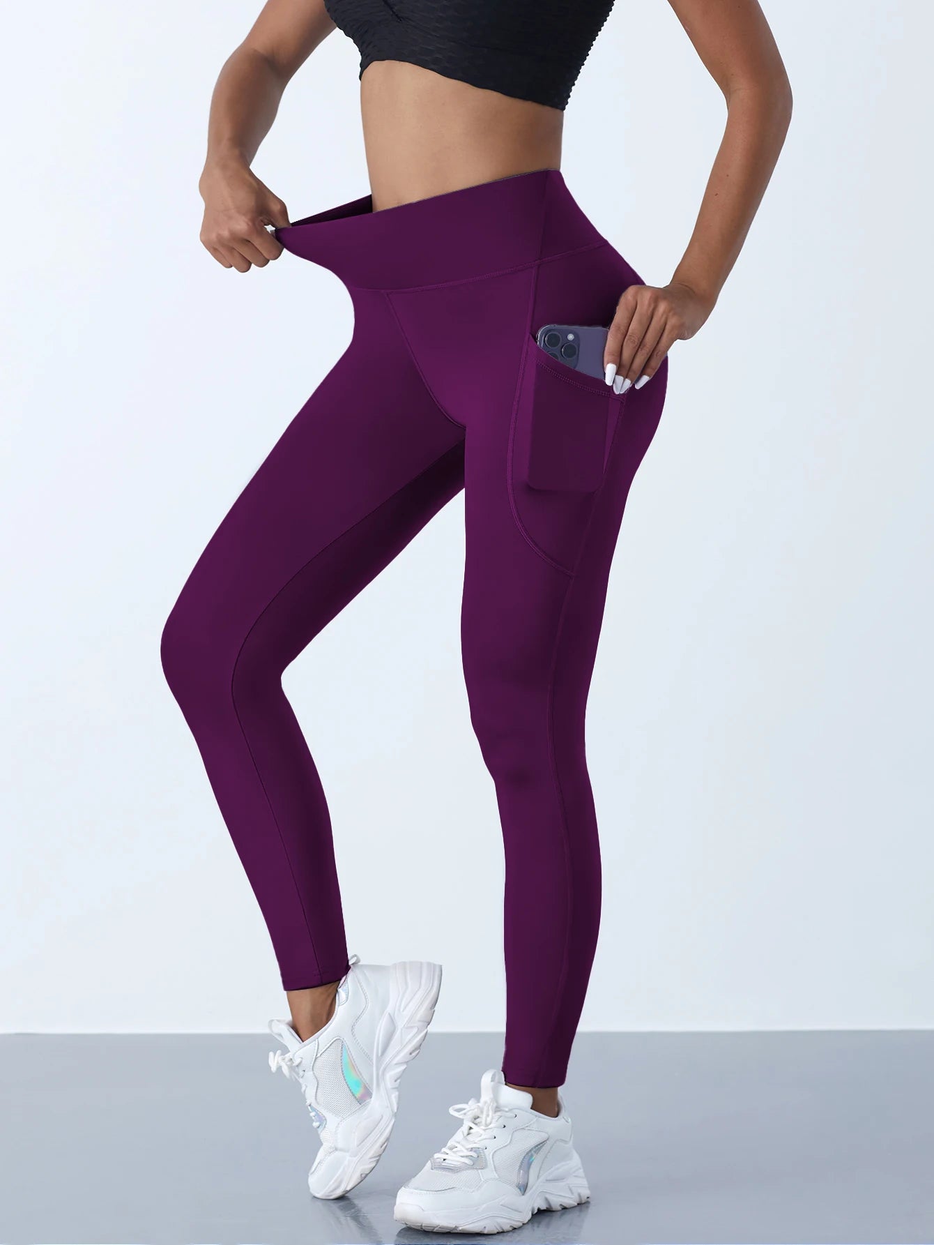 Women's High Waist Pocket Yoga Leggings