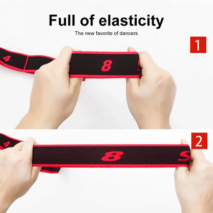 8 or 10 Section Yoga Stretch Resistance Band