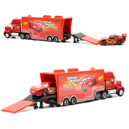Pixar Cars Lightning McQueen and Truck Toy Set
