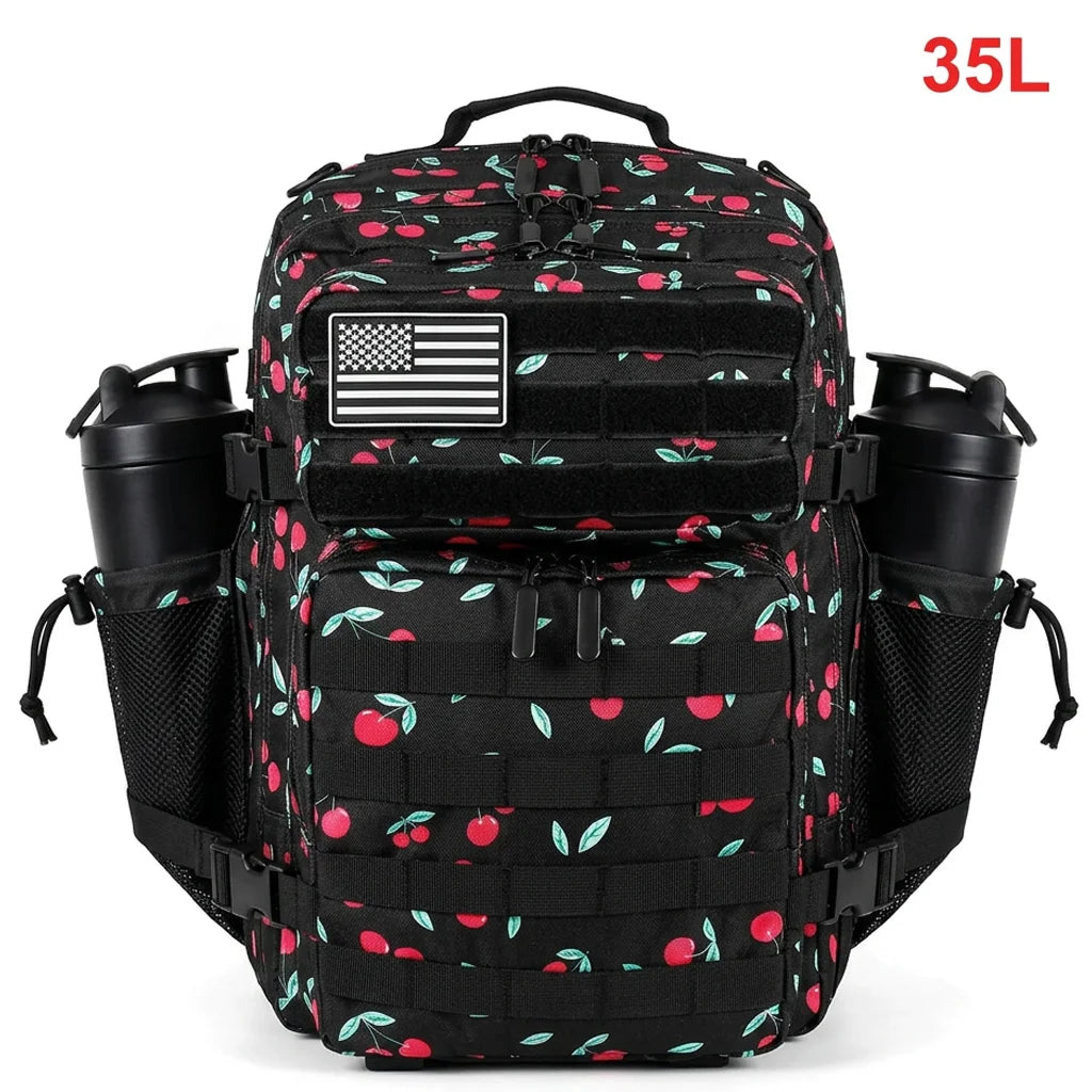 35L MOLLE Tactical Hiking Backpack with Dual Bottle Holders
