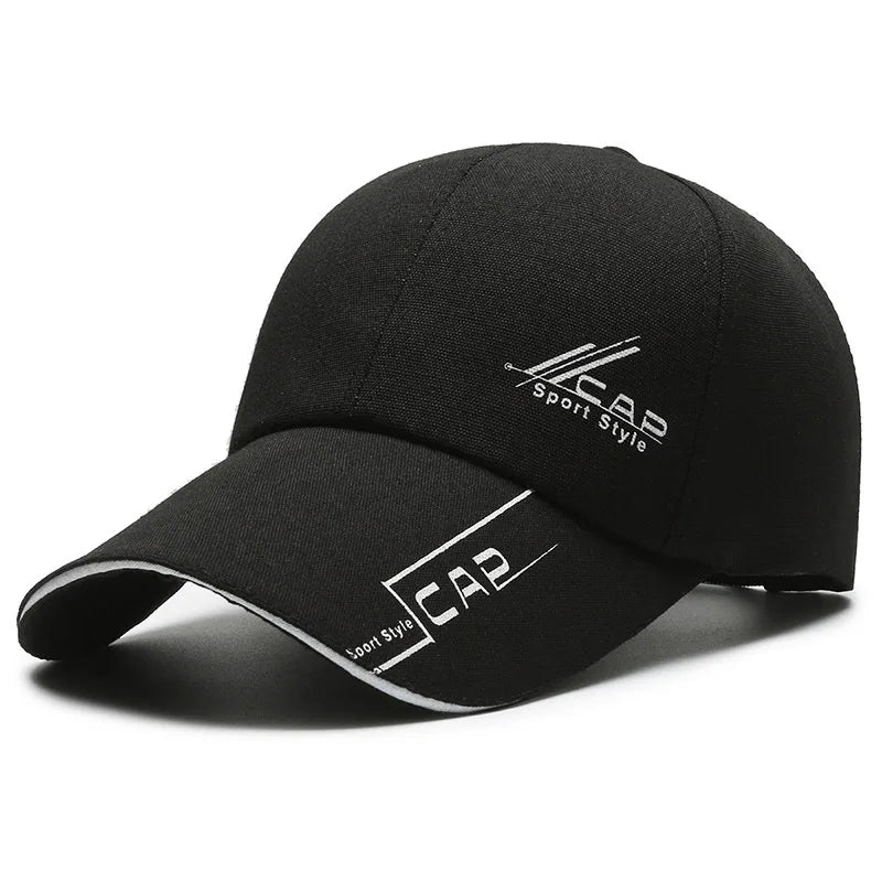 Unisex Long Brim Sun Protection Baseball Cap