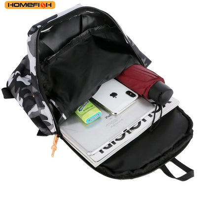 HOMEFISH Men's Lightweight Outdoor Sports Backpack