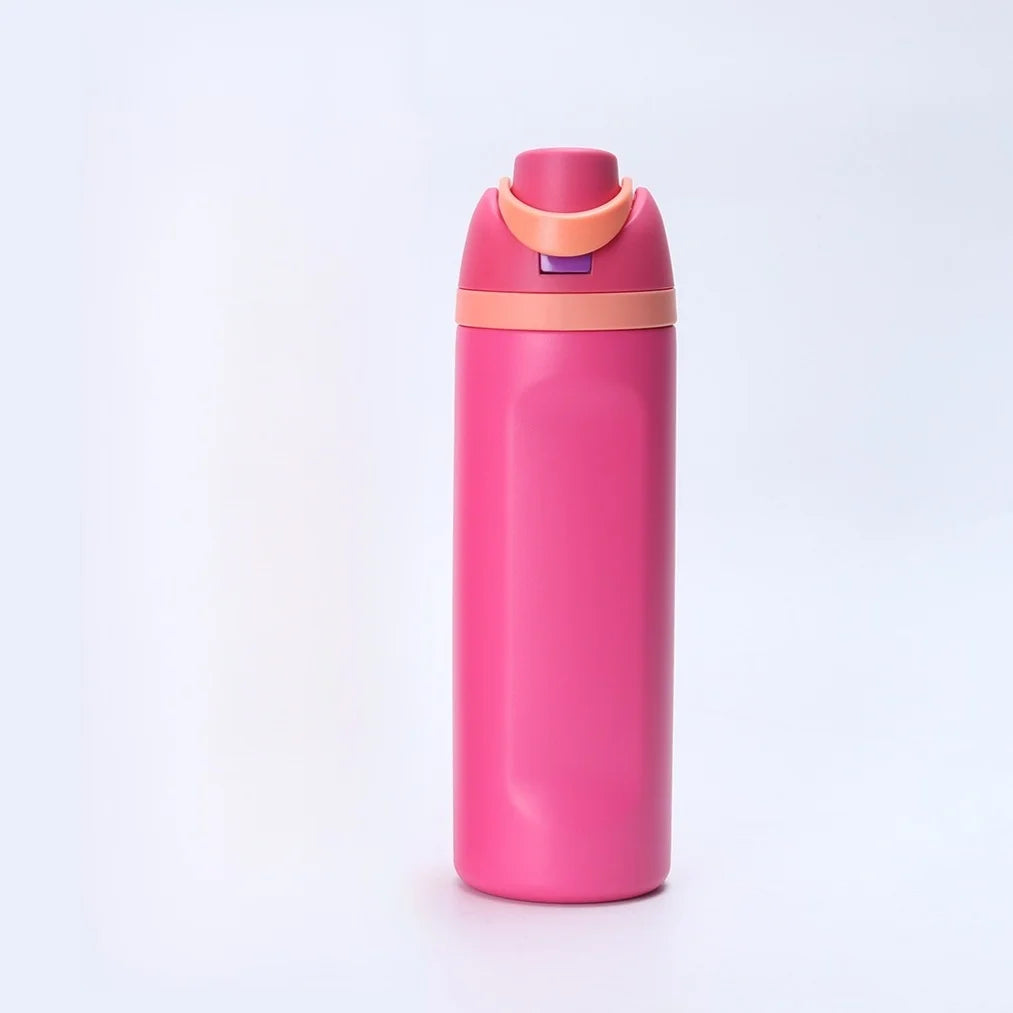 480ml or 710ml 304 Stainless Steel One Touch Thermos Bottle
