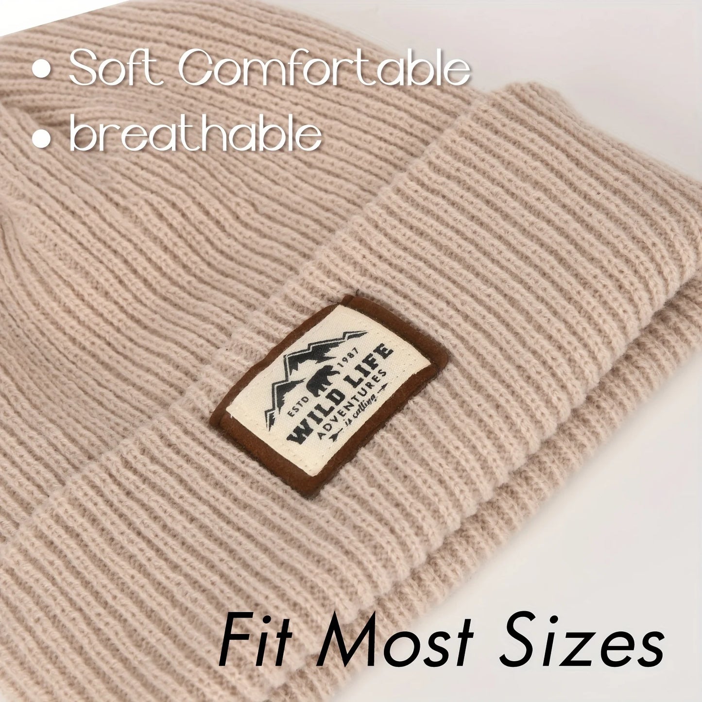 WRELS Unisex Windproof Fleece Winter Sports Hat