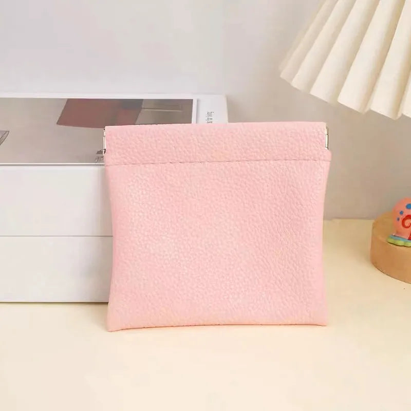 Self Closing PU Leather Long Wallet and Passport Holder