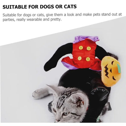 Halloween Horse Riding Santa Costume for Dogs & Cats Small to Large Pet Outfit