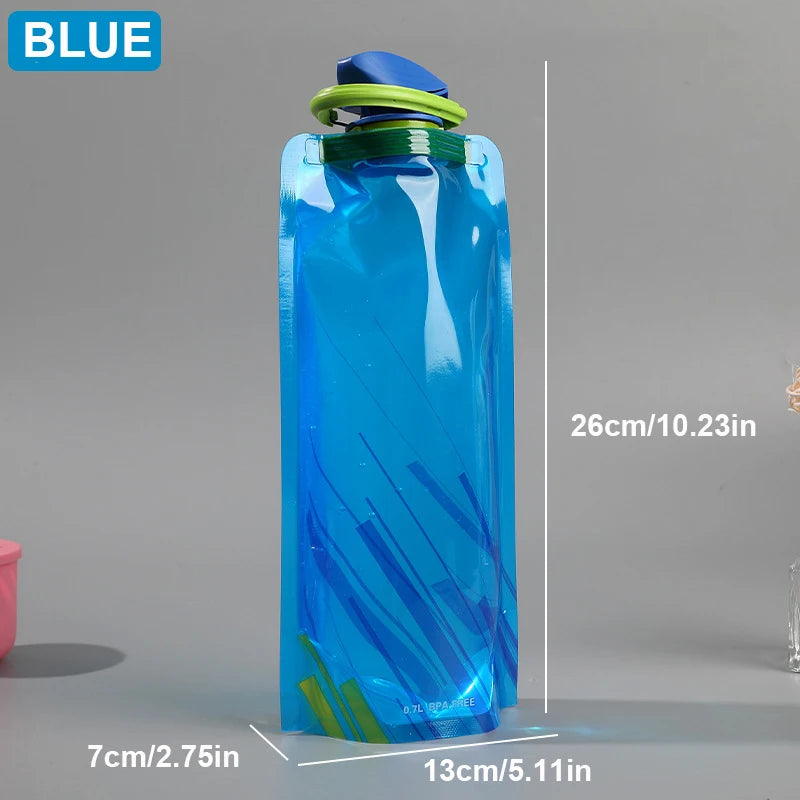 Portable Foldable PE Sports Water Bottle