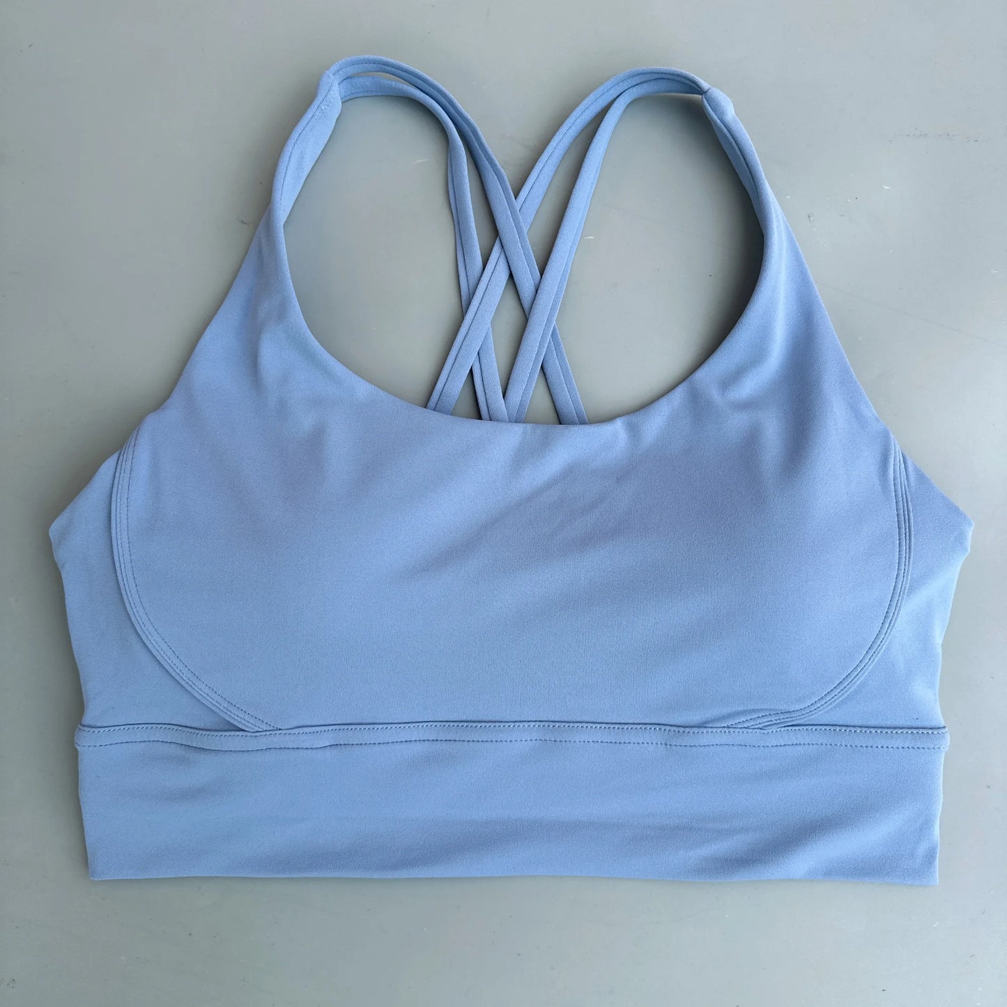 Women's Cross Back Padded High Support Sports Bra