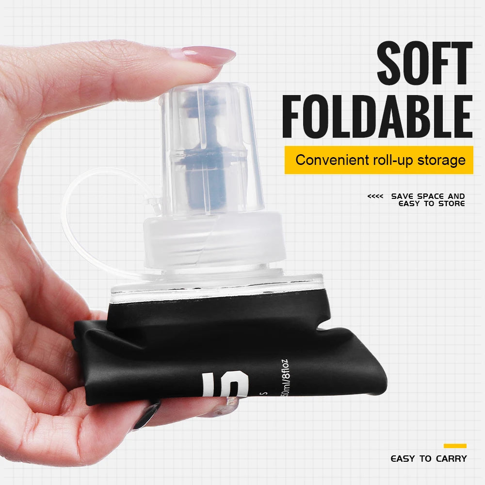 WRELS Ultralight BPA Free Collapsible TPU Soft Flask