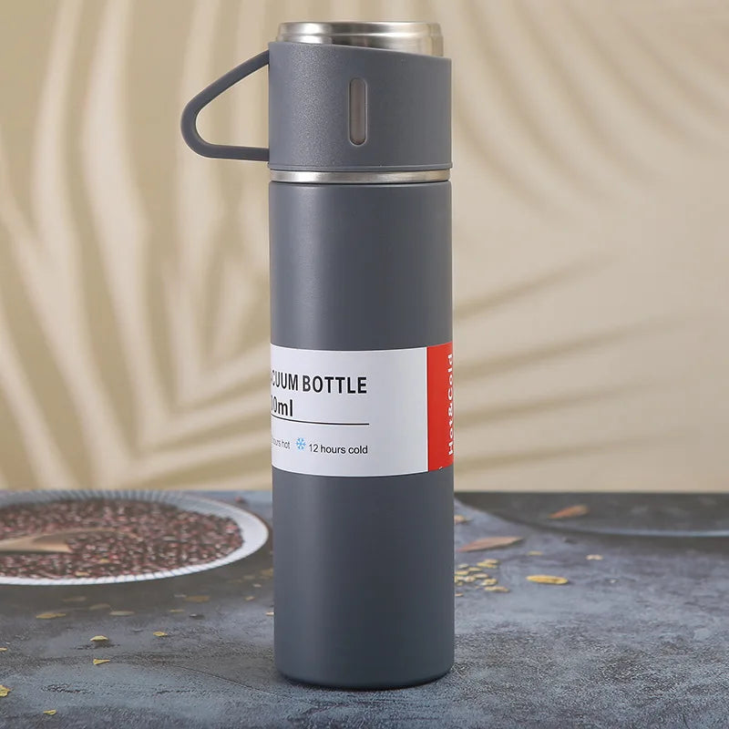 500ml Stainless Steel Vacuum Insulated Thermos Gift Set