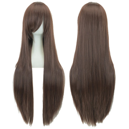 Soowee 80cm Long Synthetic Straight Cosplay Wig