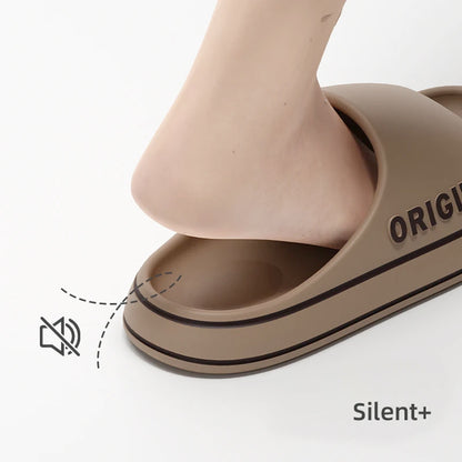 Feslishoet Unisex Thick Sole Anti Slip Slide Sandals