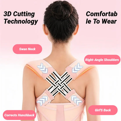 Adjustable Full Back Posture Corrector Support Brace