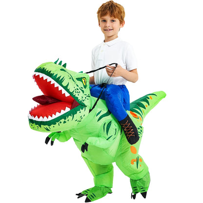 Kids Dinosaur Inflatable Costume for Halloween & Cosplay