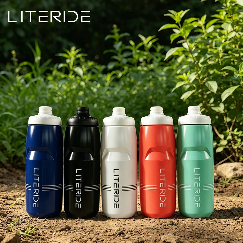 LITERIDE 610ml or 710ml Portable Cycling Water Bottle